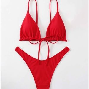 Red bikini